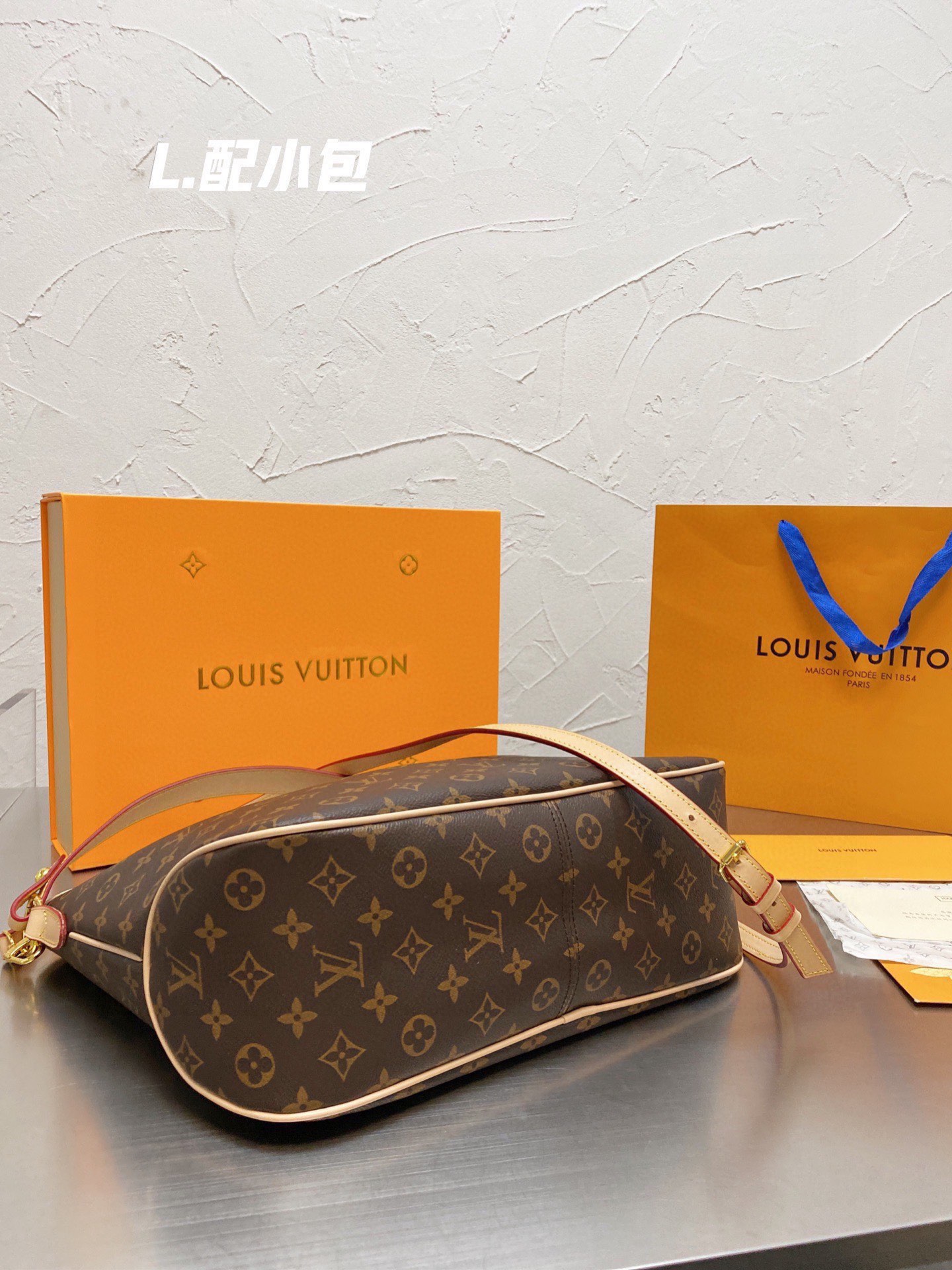 L designL design  Handbags Tote Shopping Bags 2 In 1