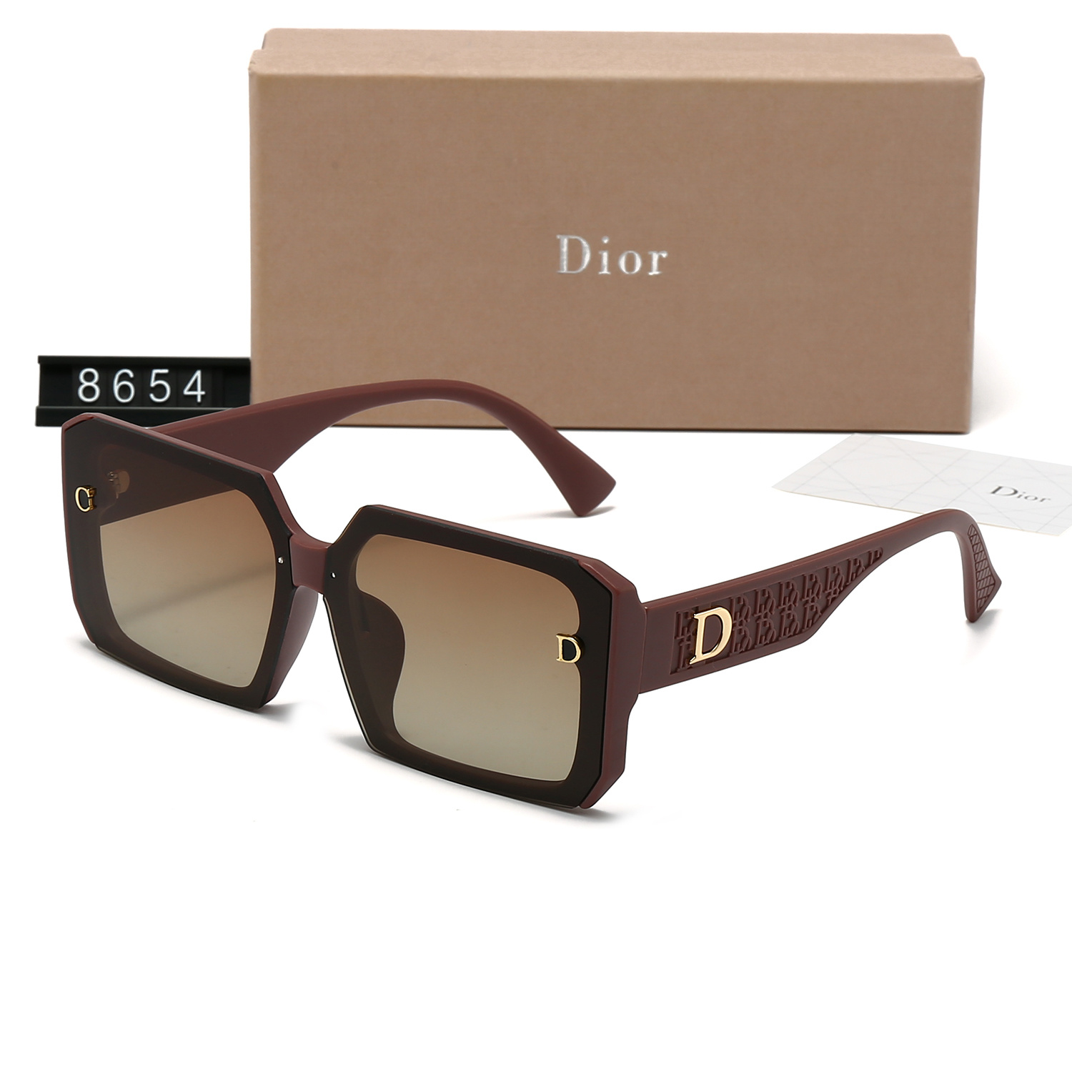 D design Men's and women's fashion sunglasses, travel, driving and holiday sunglasses 8654