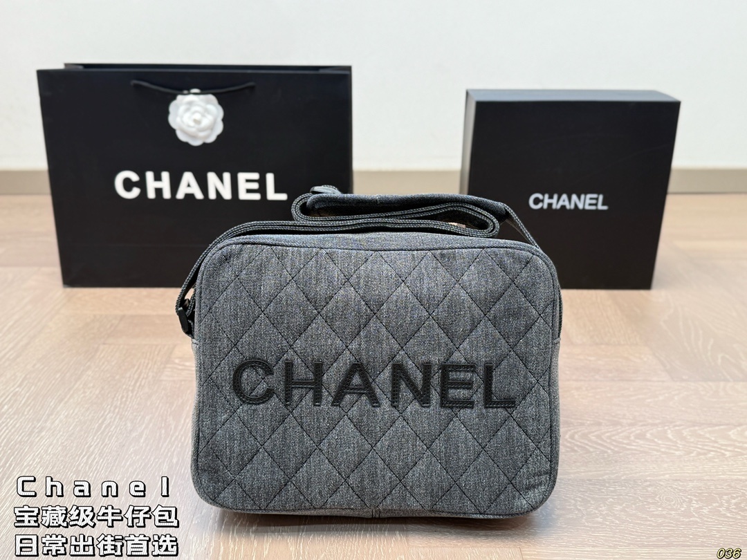 C design denim tote bag bowling bag camera bag