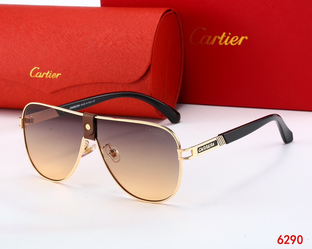 C design UV protection high definition beautiful edge craft lens series sunglasses 6290