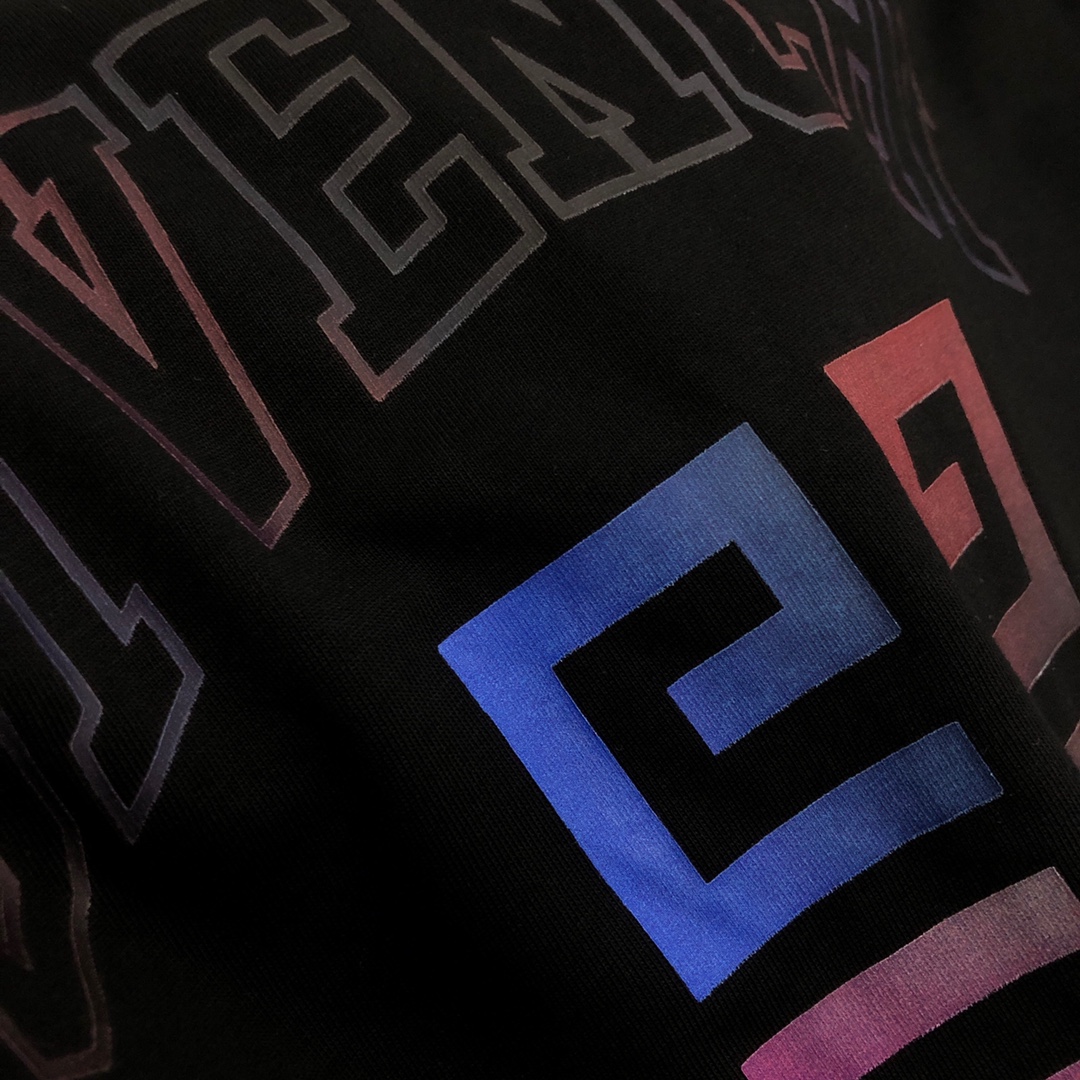 Givenchy 2023 Summer Classic Logo Printed Cotton Soft Unisex Fashion T-shirt