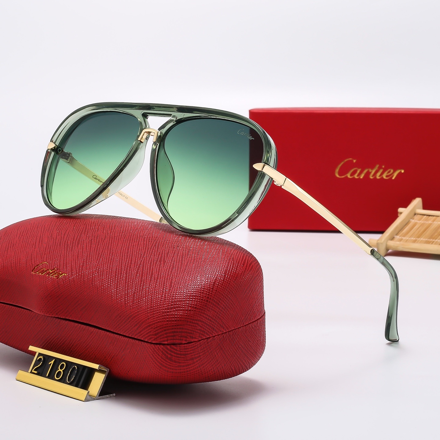 C design Fashion sunglasses runaway jelly series 2180