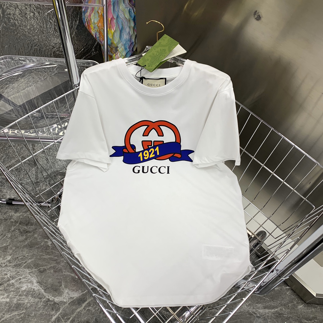 G design New Design 2023 Spring 1921 Printed Cotton 100 Percent Unisex Fashion T-shirt