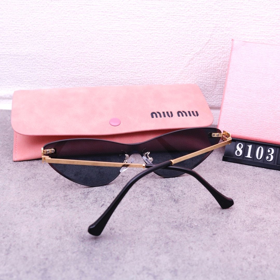 M design High-definition beautiful edge craft lens series sunglasses 8103