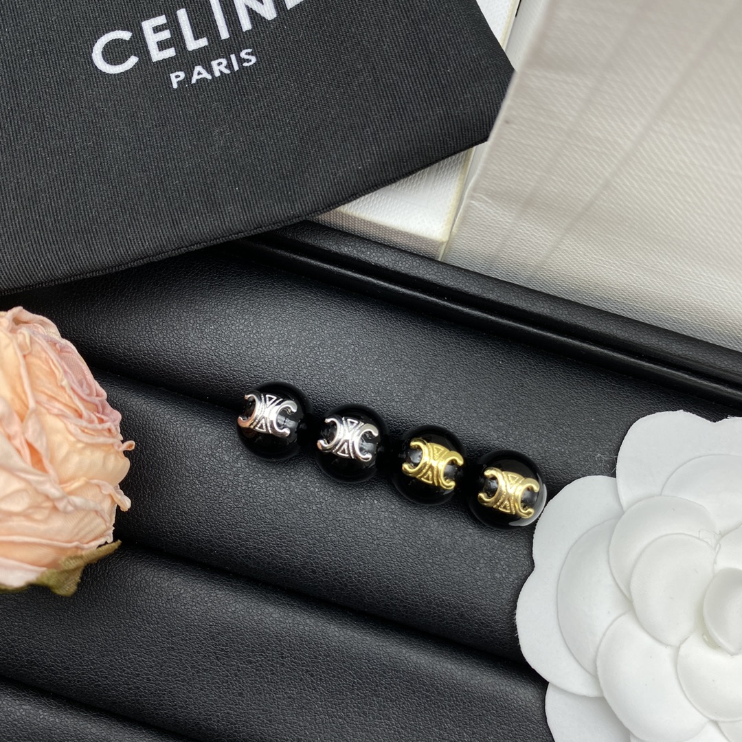C logo  new earrings