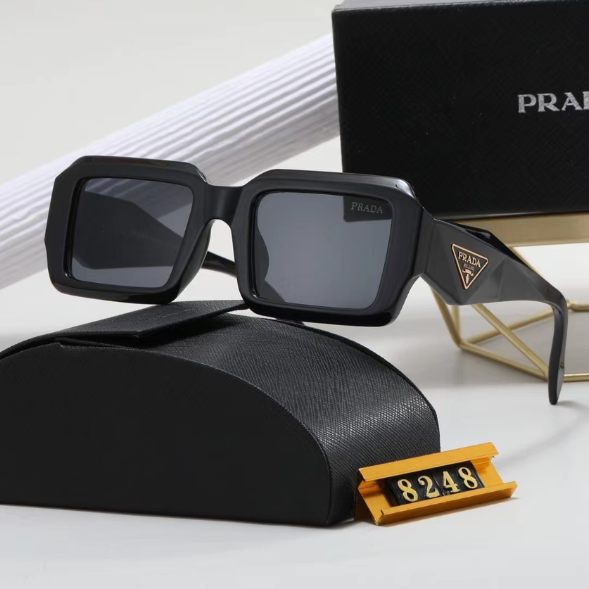 P design trendy square sunglasses
