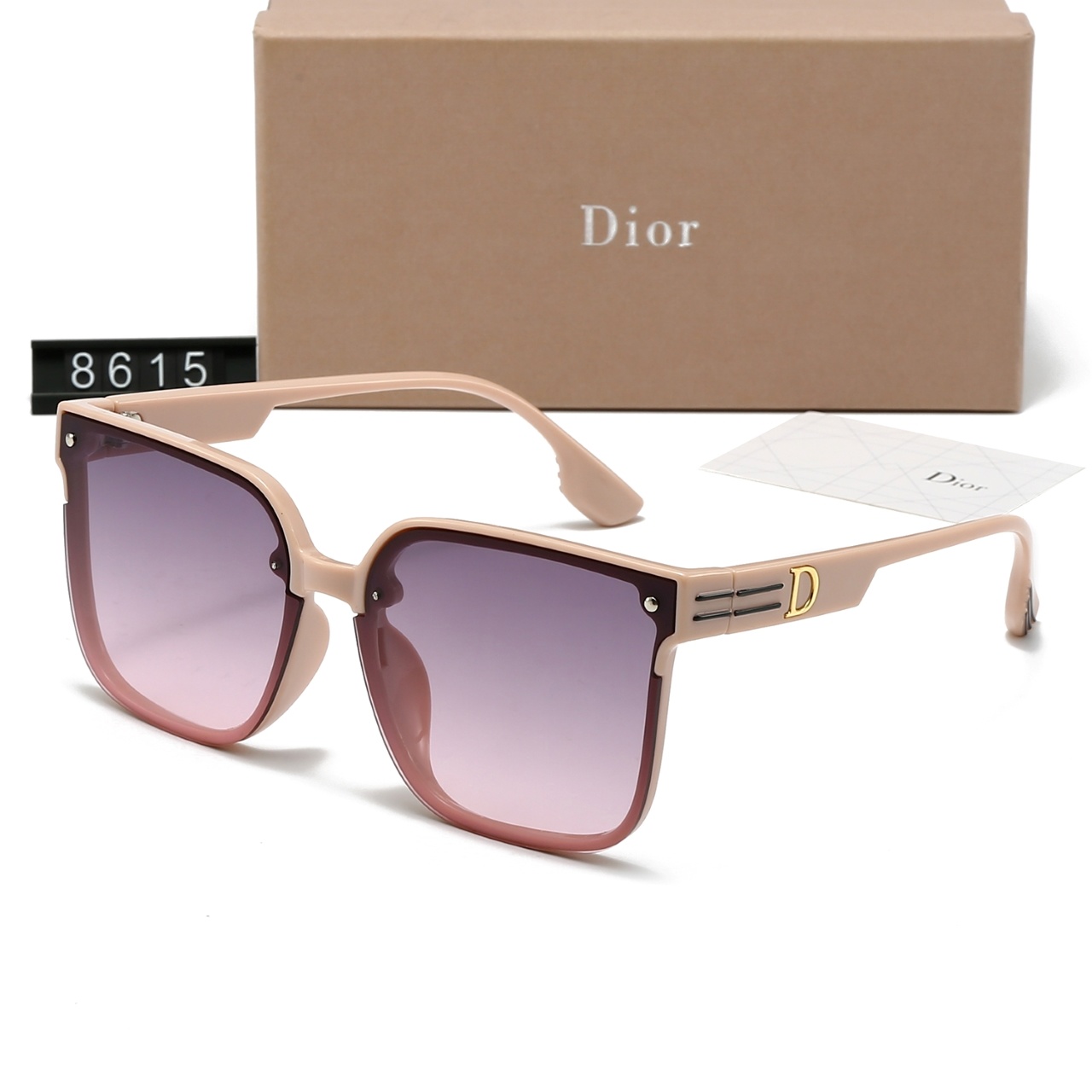 D design Fashion sunglasses for men and women, travel, driving and vacation sunglasses 8615