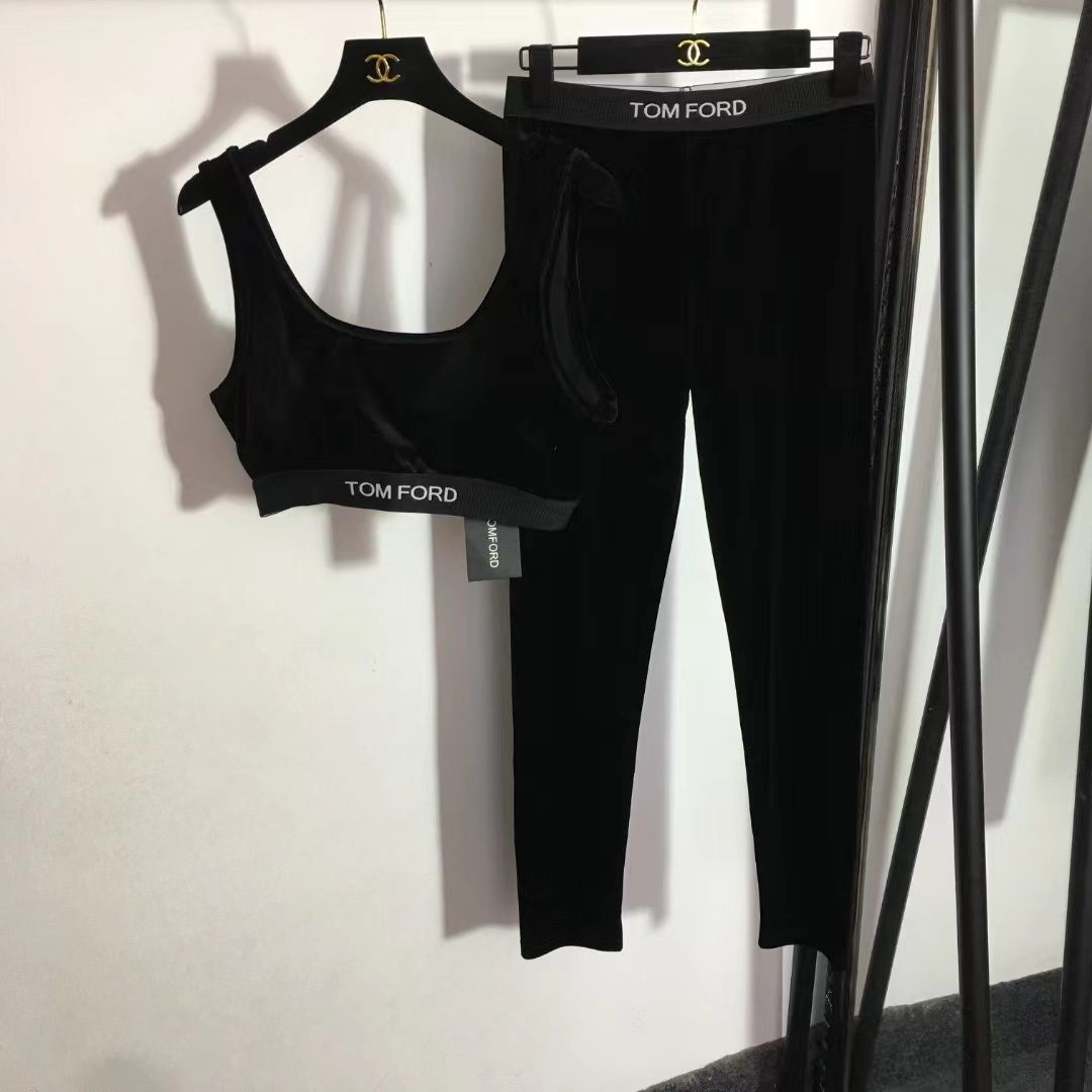 Tom Ford solid bikini/yoga suit/sport suit