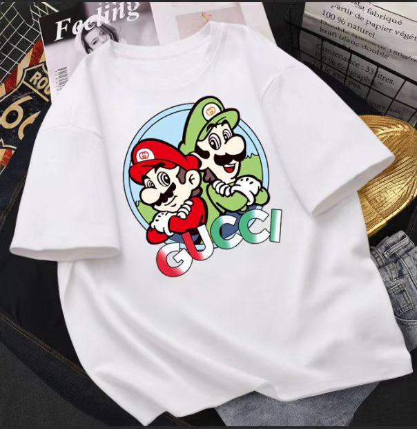 G design and Mario Jointly Designed Cute and Leisure T-Shirt