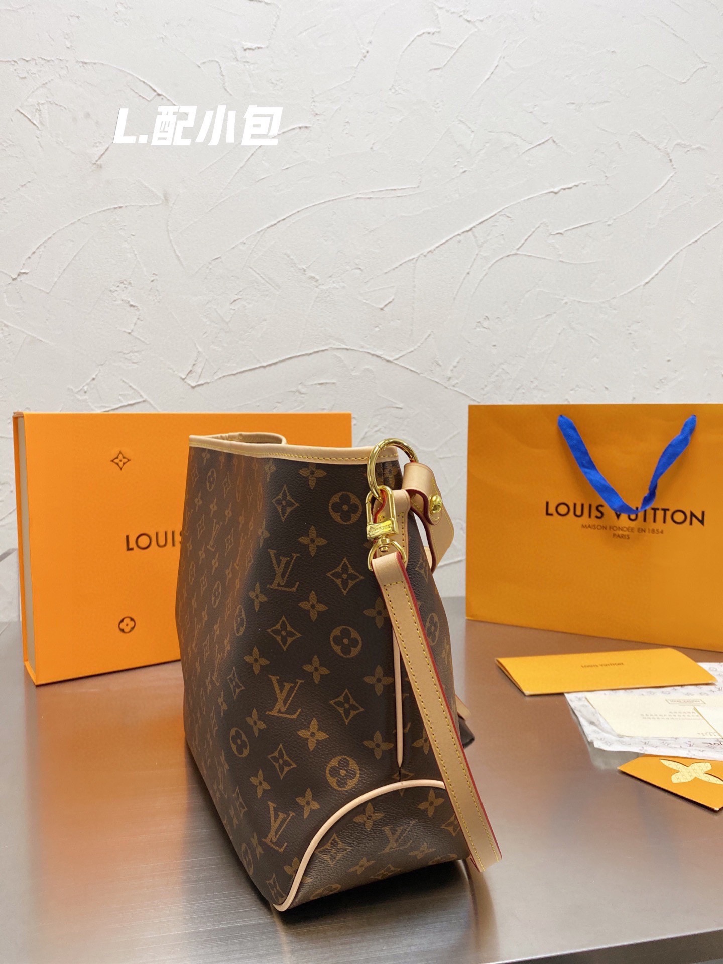 L designL design  Handbags Tote Shopping Bags 2 In 1