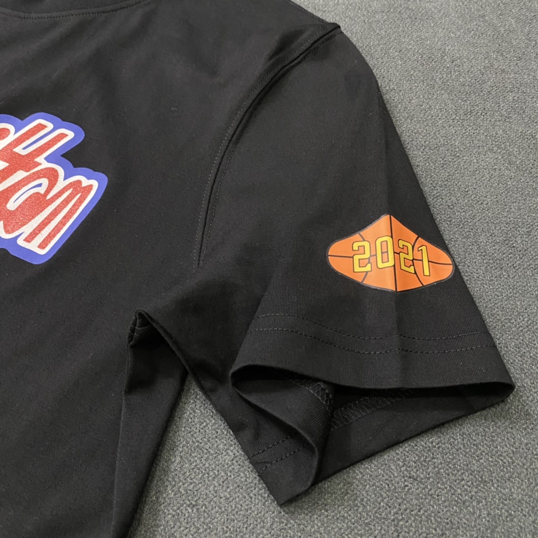 L design  Basketball Fire with Big Logo Printed Fashion and Sports Unisex T-shirt