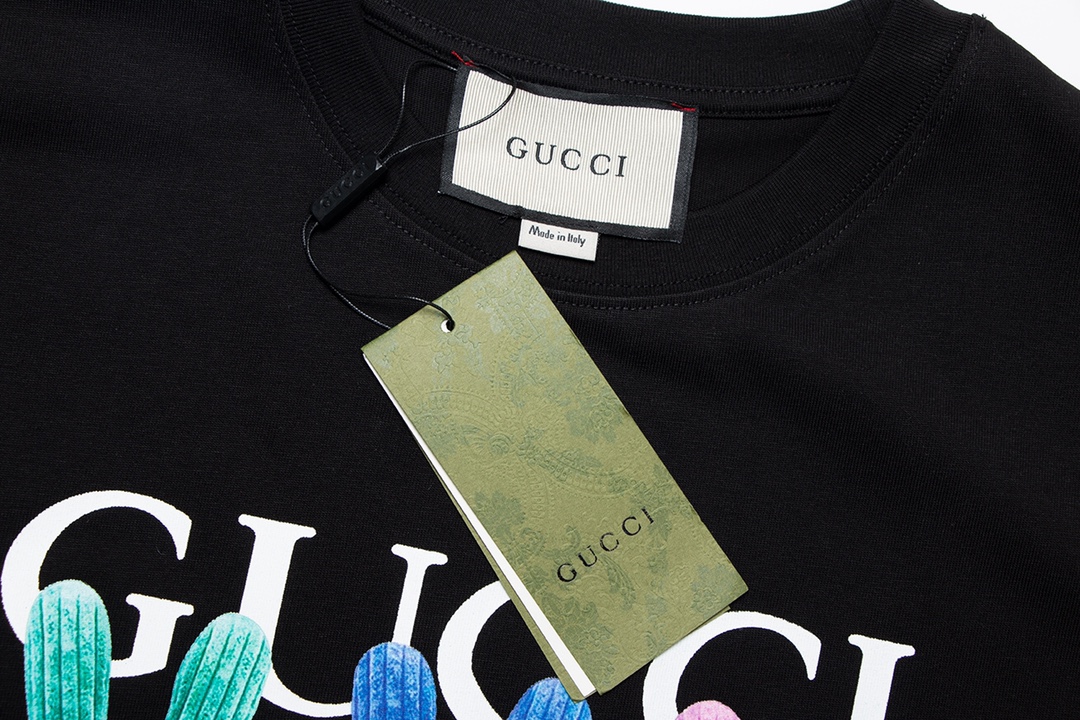 G design Summer Three Cute Rabbit Printed Round Collar Unisex Cotton Breathable T-shirt