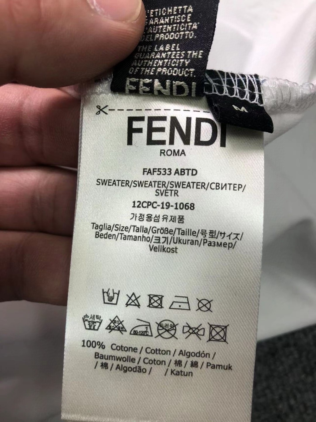 F design  classic logo Bear printed short sleeve T-shirt men women unisex High quality