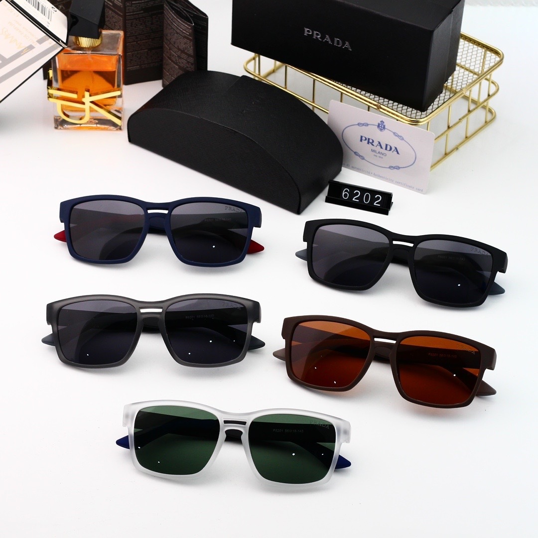 P design Fashion new sunglasses 6202