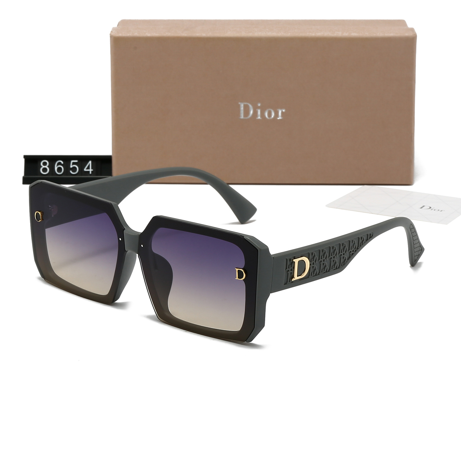 D design Men's and women's fashion sunglasses, travel, driving and holiday sunglasses 8654