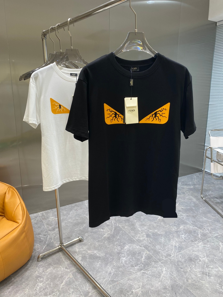 F design  Summer New Design Cotton 100 Percent Unisex Leisure T-shirt