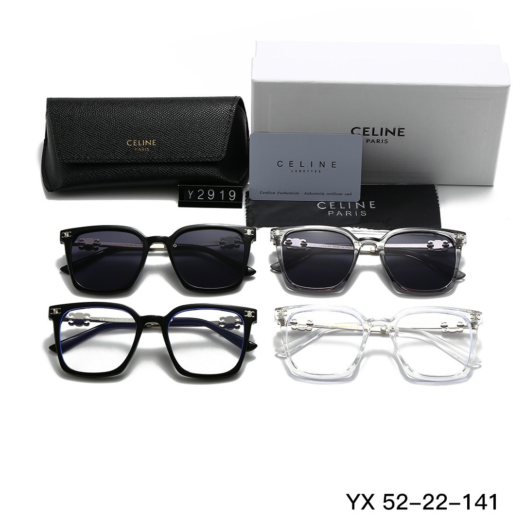 C design Fashion new nylon lens casual sunglasses 2919