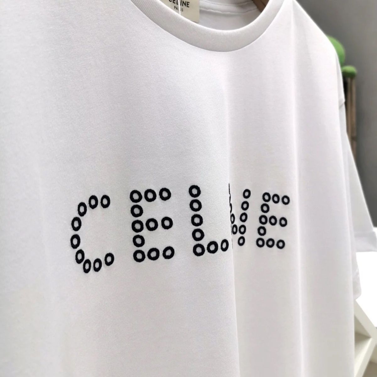 C logo  2023 Classic Logo Printed Unisex Stylish T-shirt Cotton Breathable