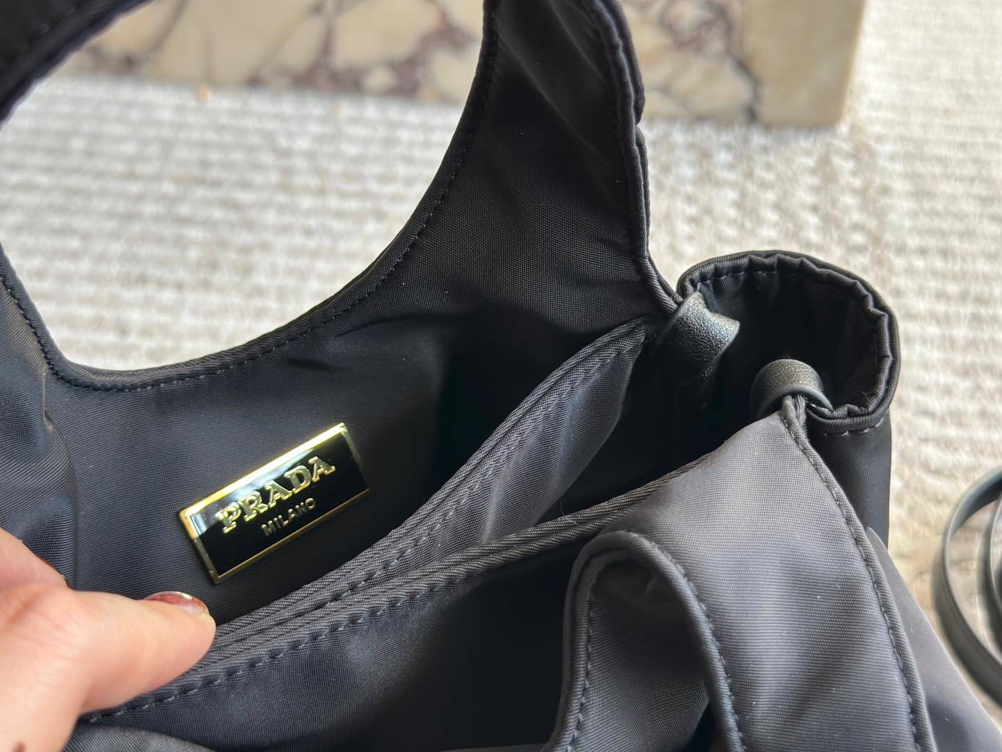 P design new mini basket handbag