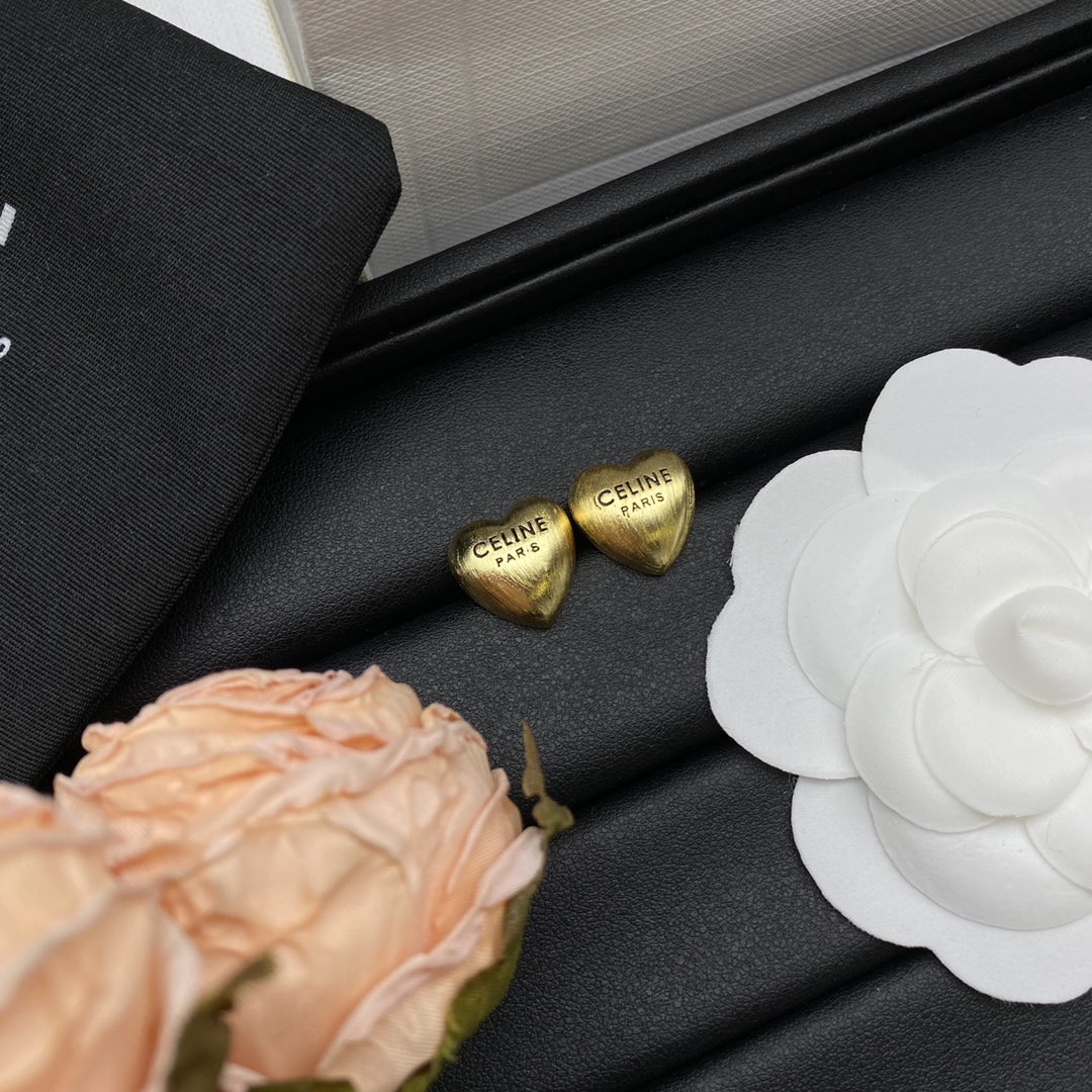 C logo  New Love Letter Earrings