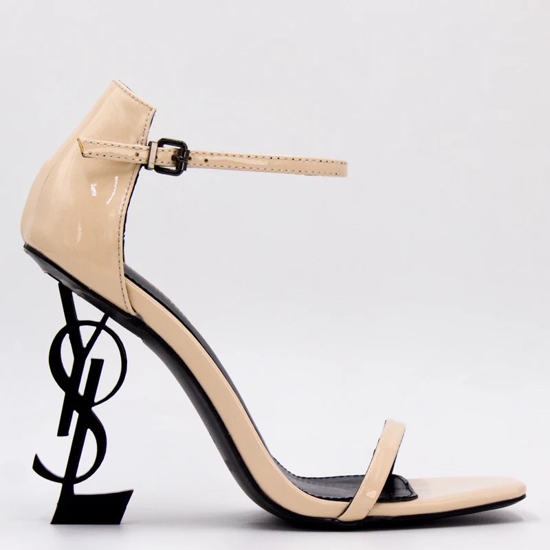 Y design high qualityletter heel square toe round toe