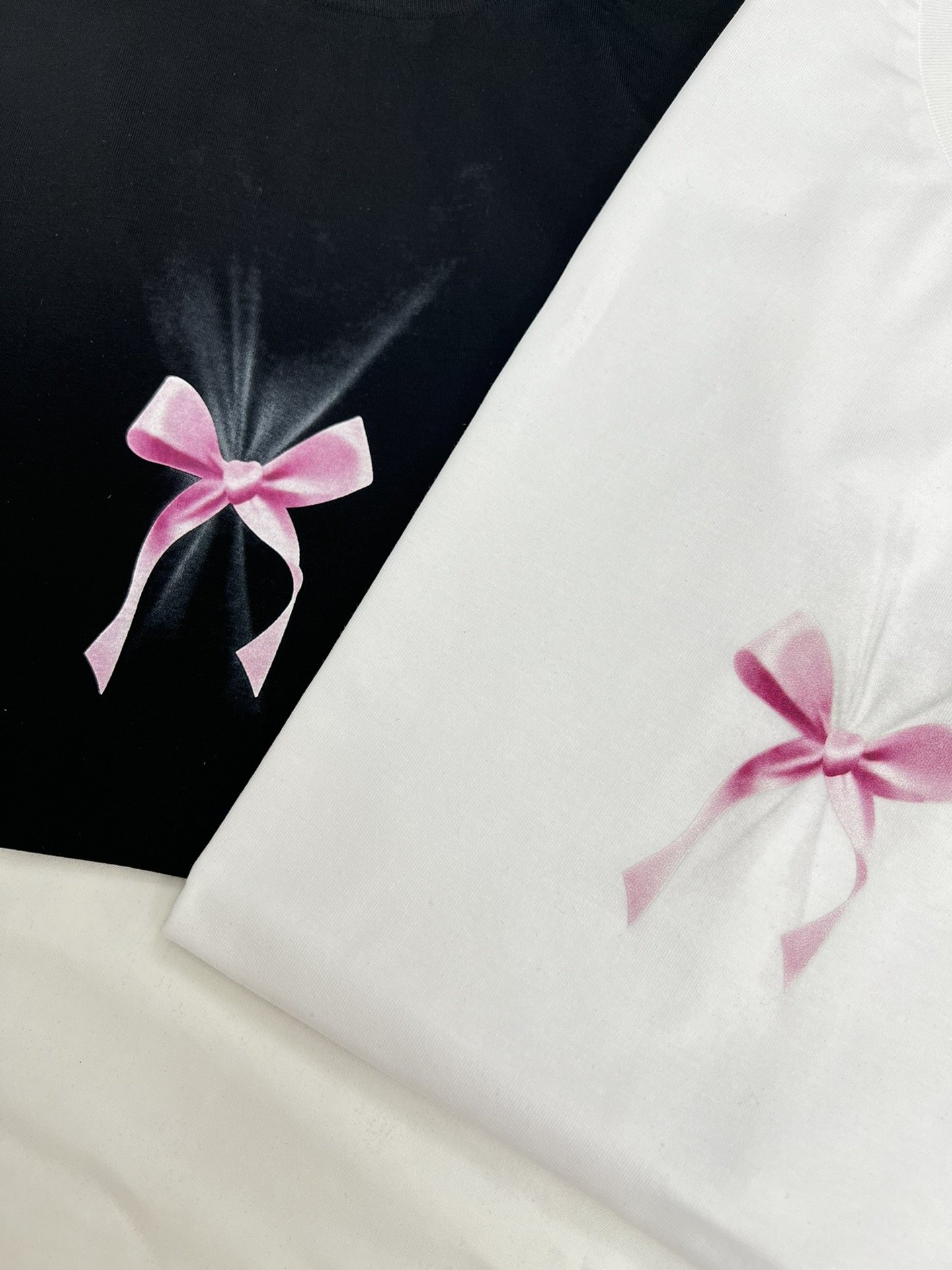 Moco bow slim short sleeves