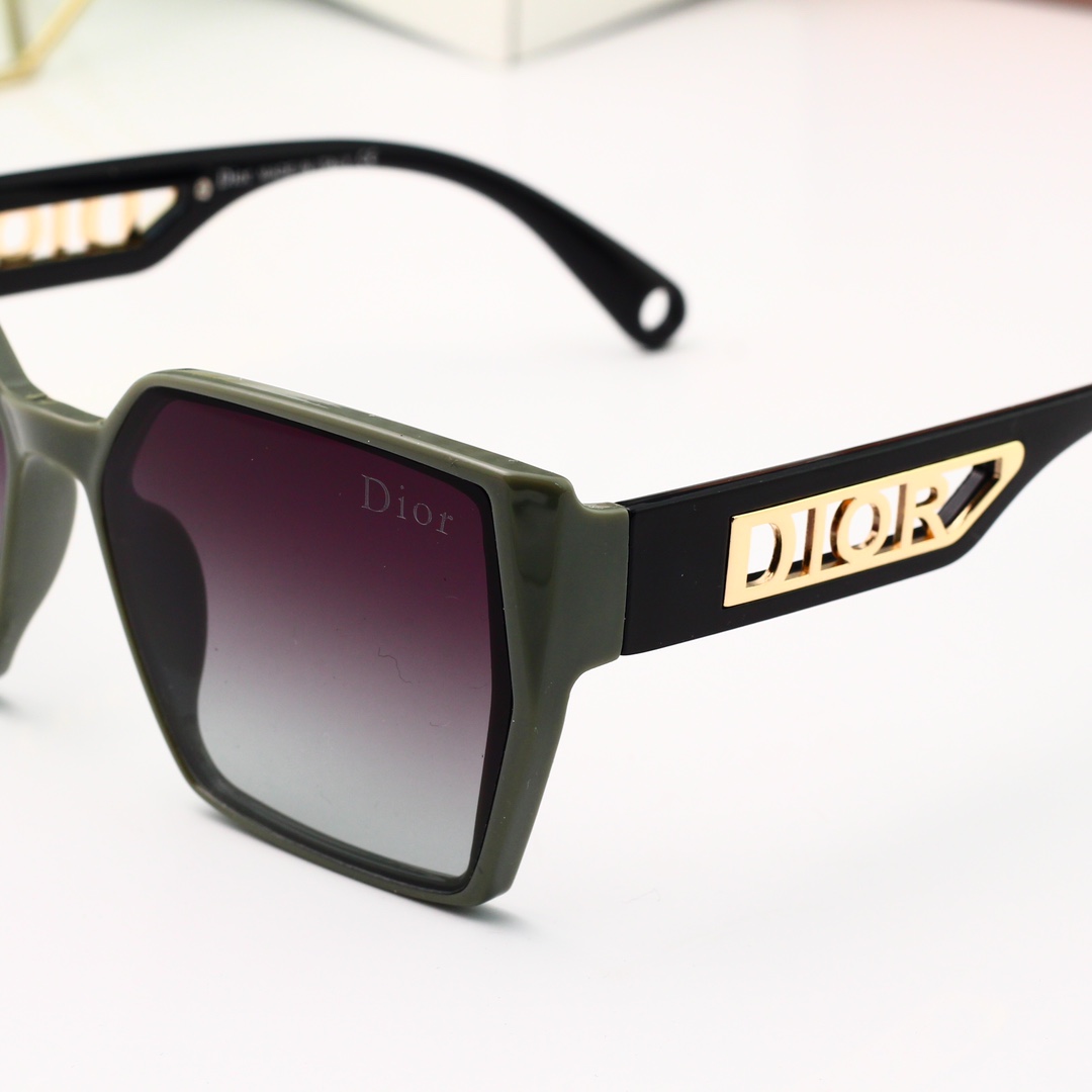 D designfashion thick frame sunglasses