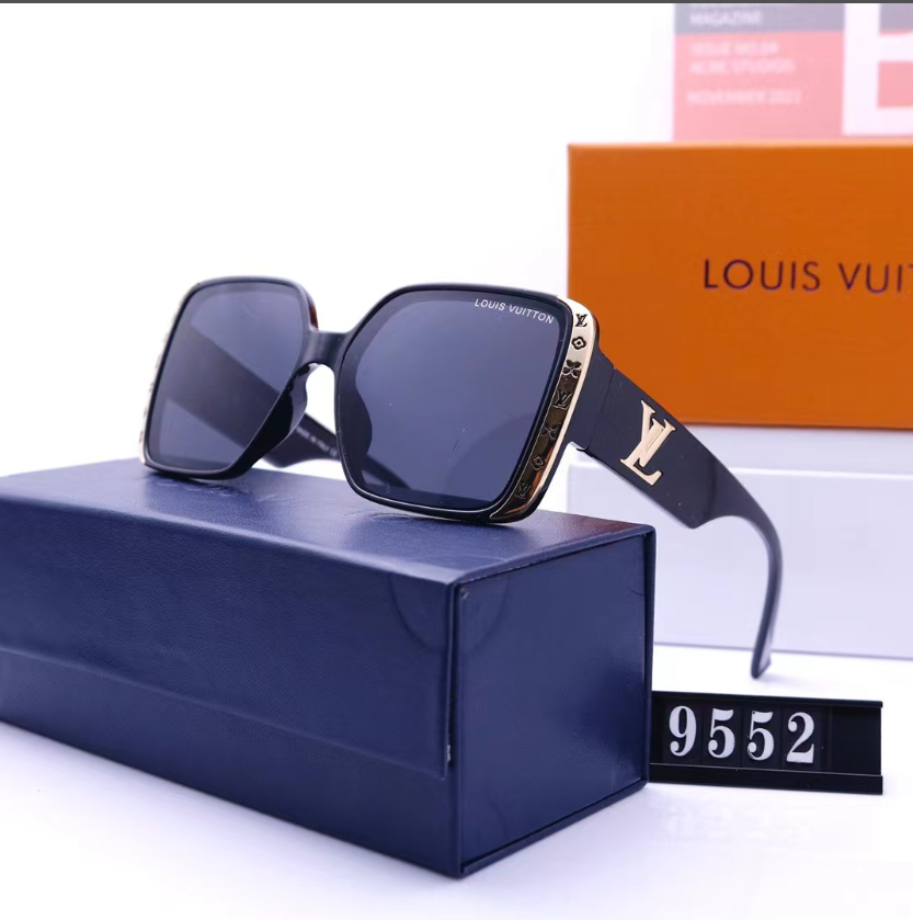 L designfashion square frame sunglasses