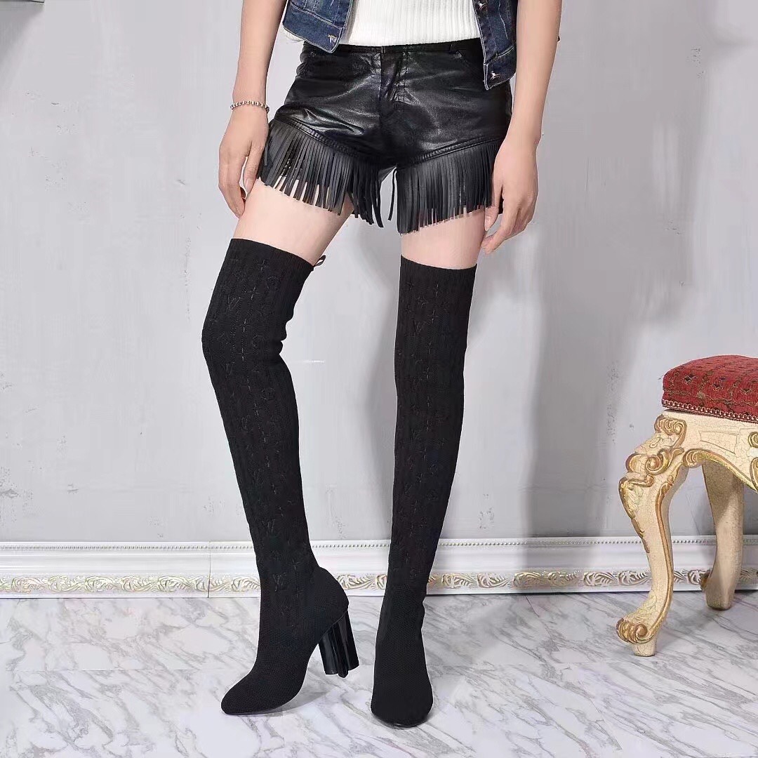L designextra long sock boots
