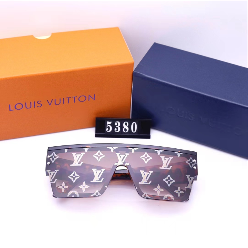 L designfashion trendy letter sunglasses