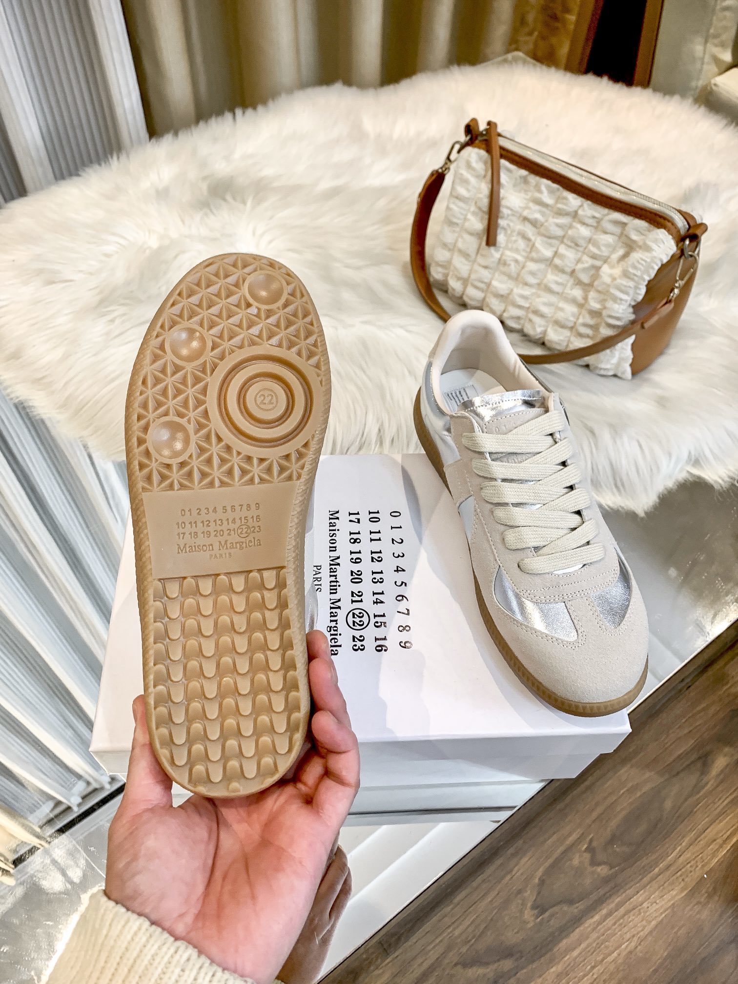 Ma Design MM6 New German Training Shoes White Shoes