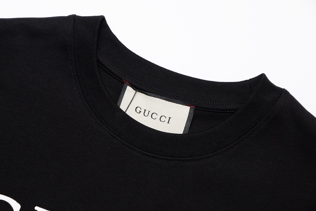 G design Summer Three Cute Rabbit Printed Round Collar Unisex Cotton Breathable T-shirt