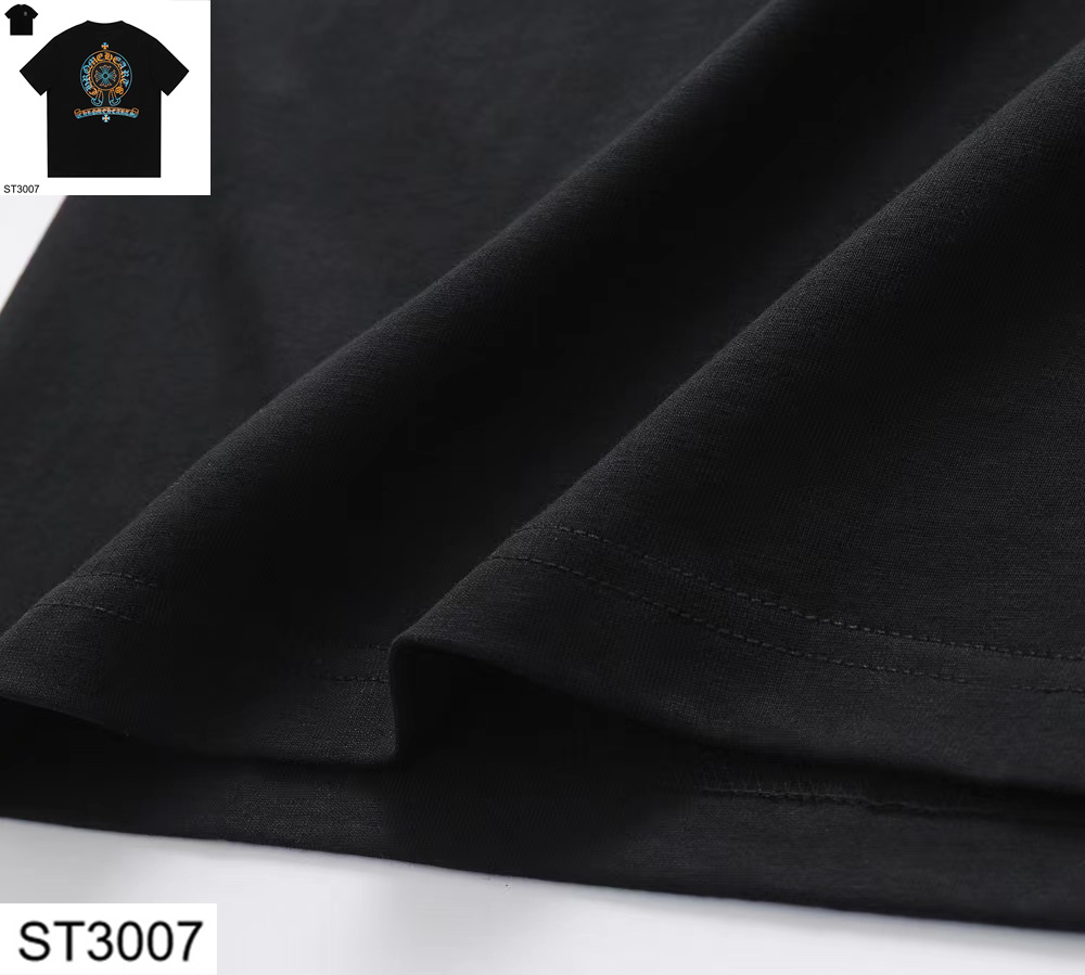 Chrome Hearts New Design Unisex Leisure Short Sleeve