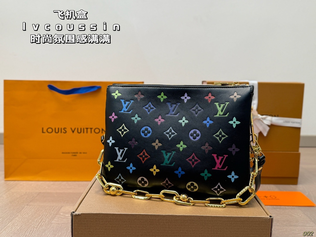 L design cousin crossbody bag