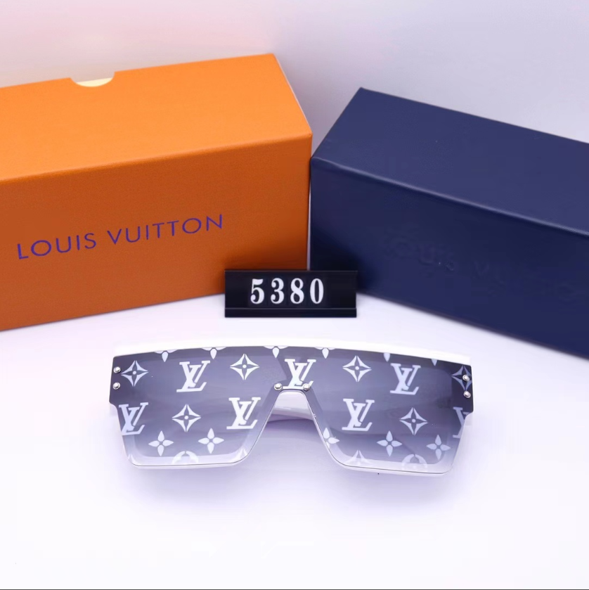 L designfashion trendy letter sunglasses