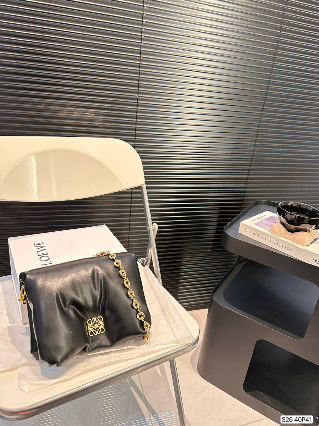 L design autumn and winter new bread chain shoulder bag