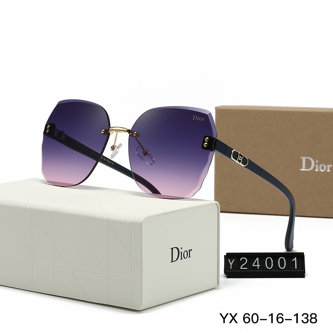 D design Fashion new nylon lens casual sunglasses 24001