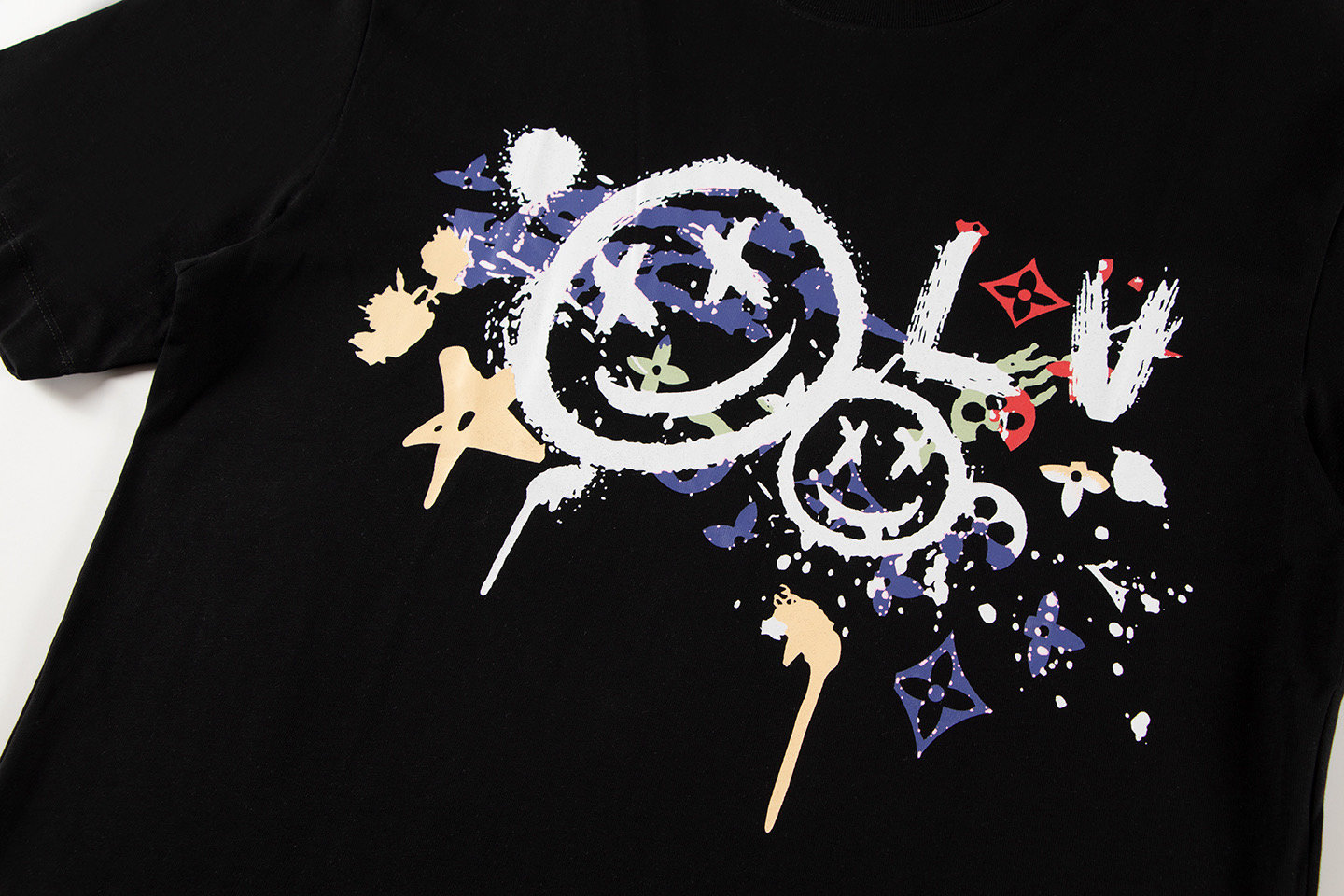 L design  short sleeve T-shirt