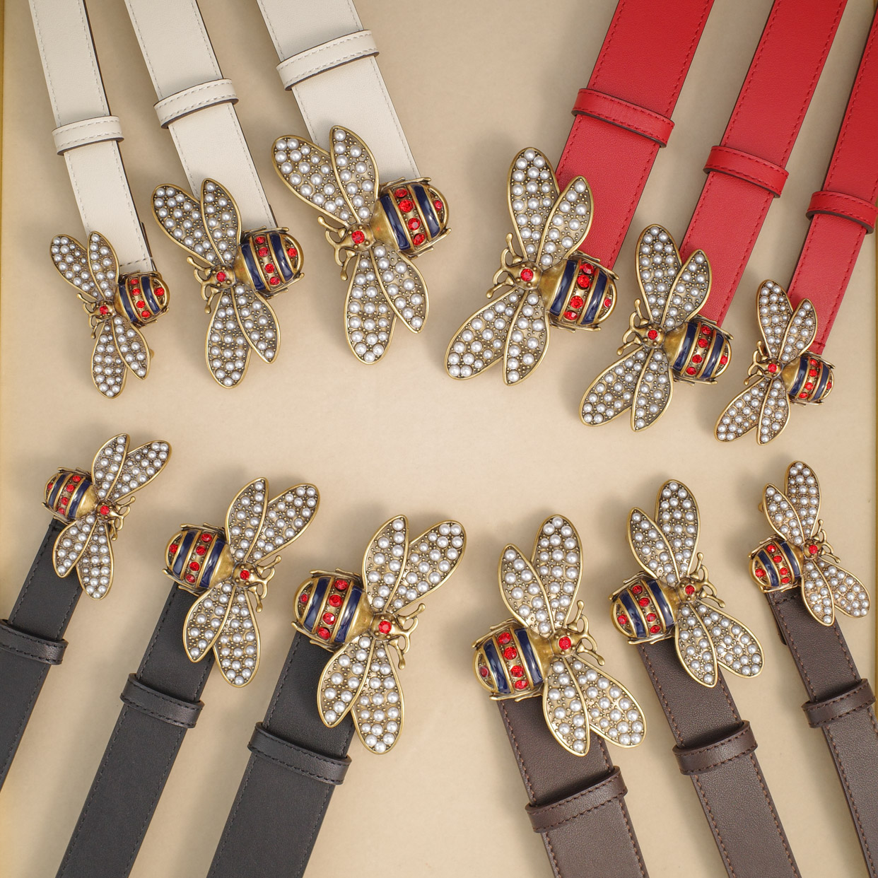 G design Women New Bee Buckle Fashion Belt