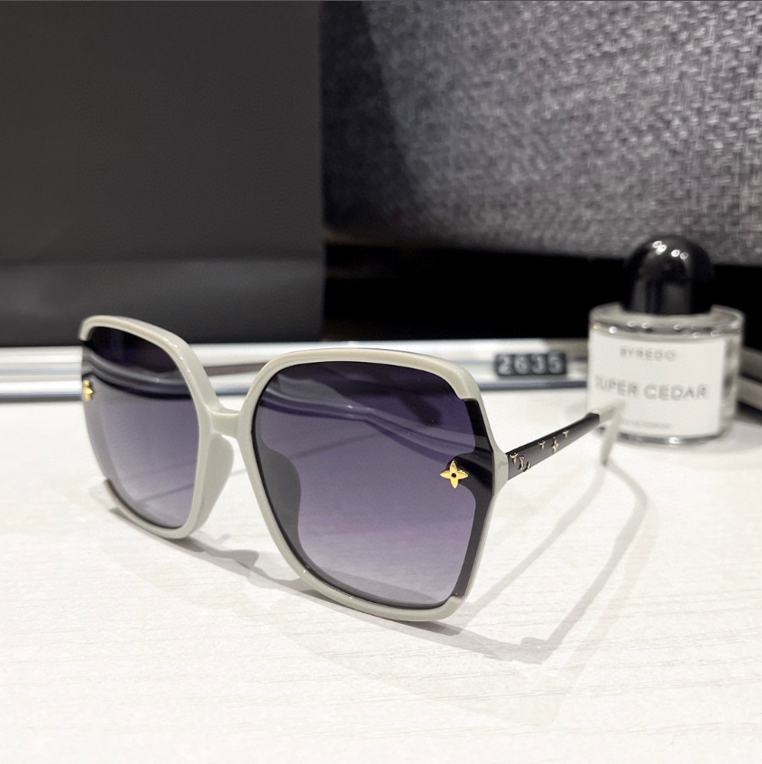 L designfashion large frame sunglasses