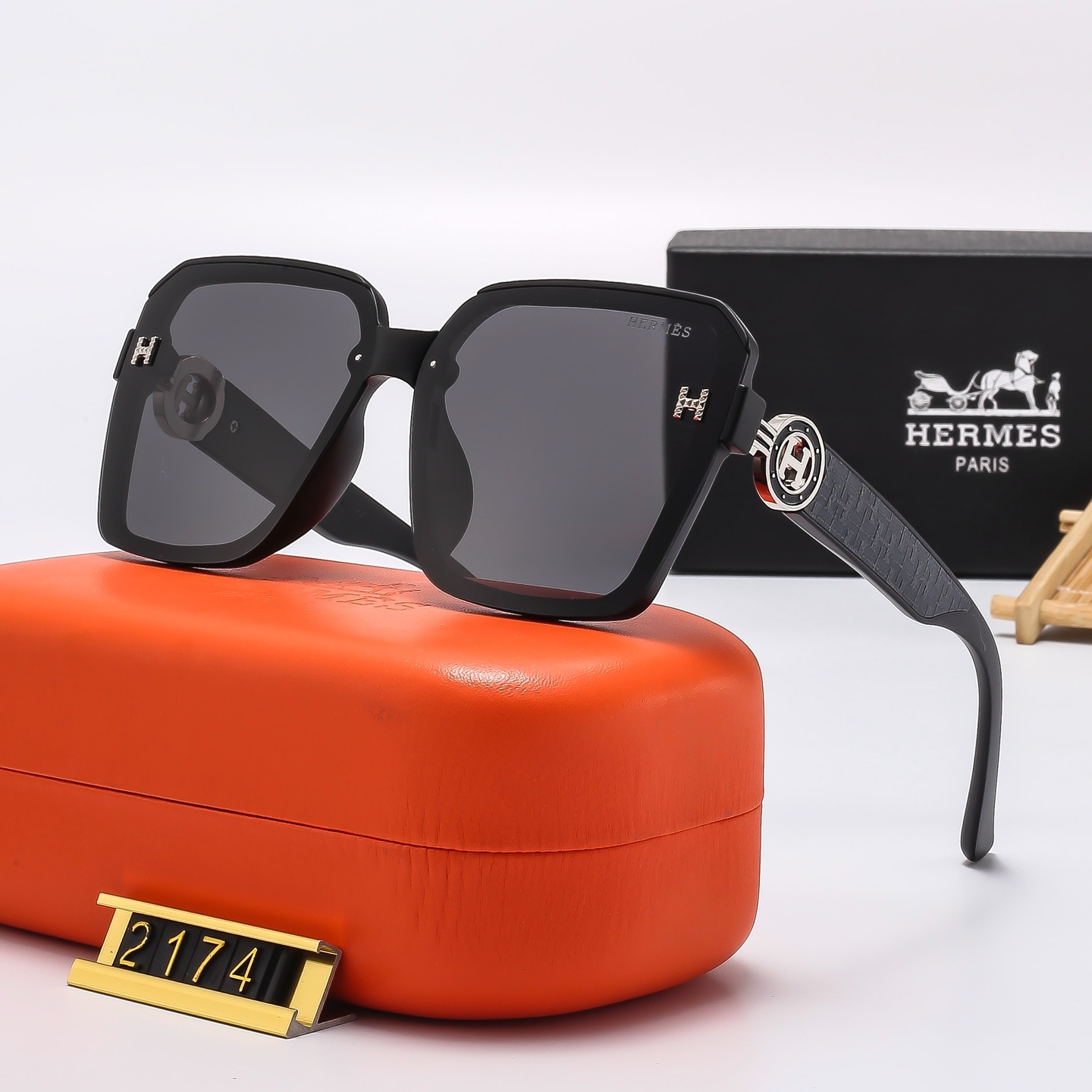 H design Fashion new sunglasses runaway series 2174