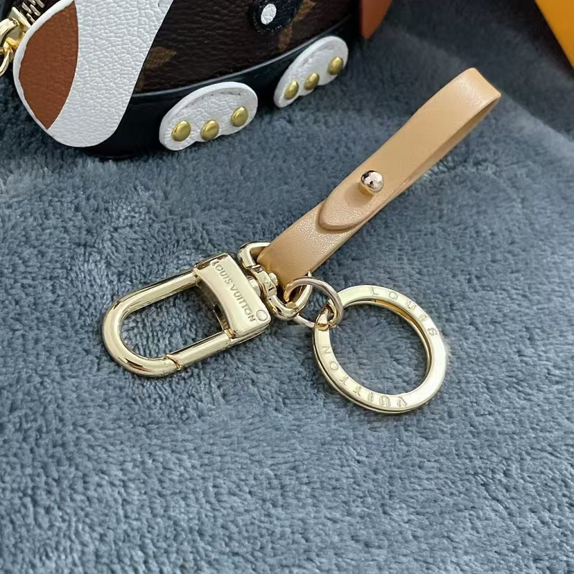 L design  cute  dog bag pendant keychain