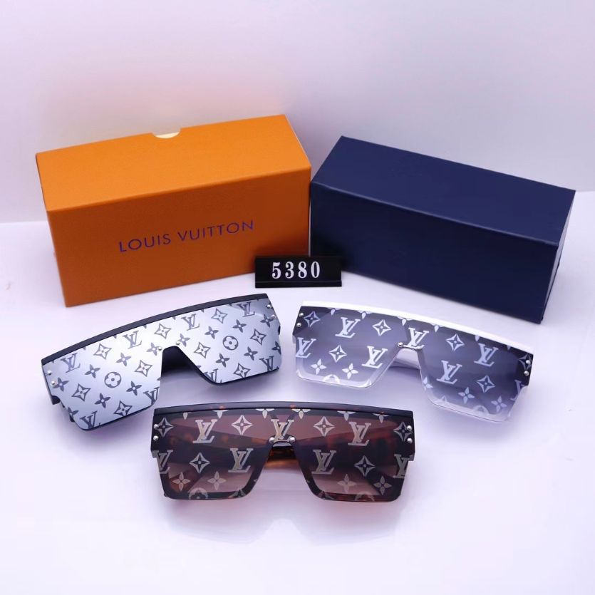 L designfashion trendy letter sunglasses