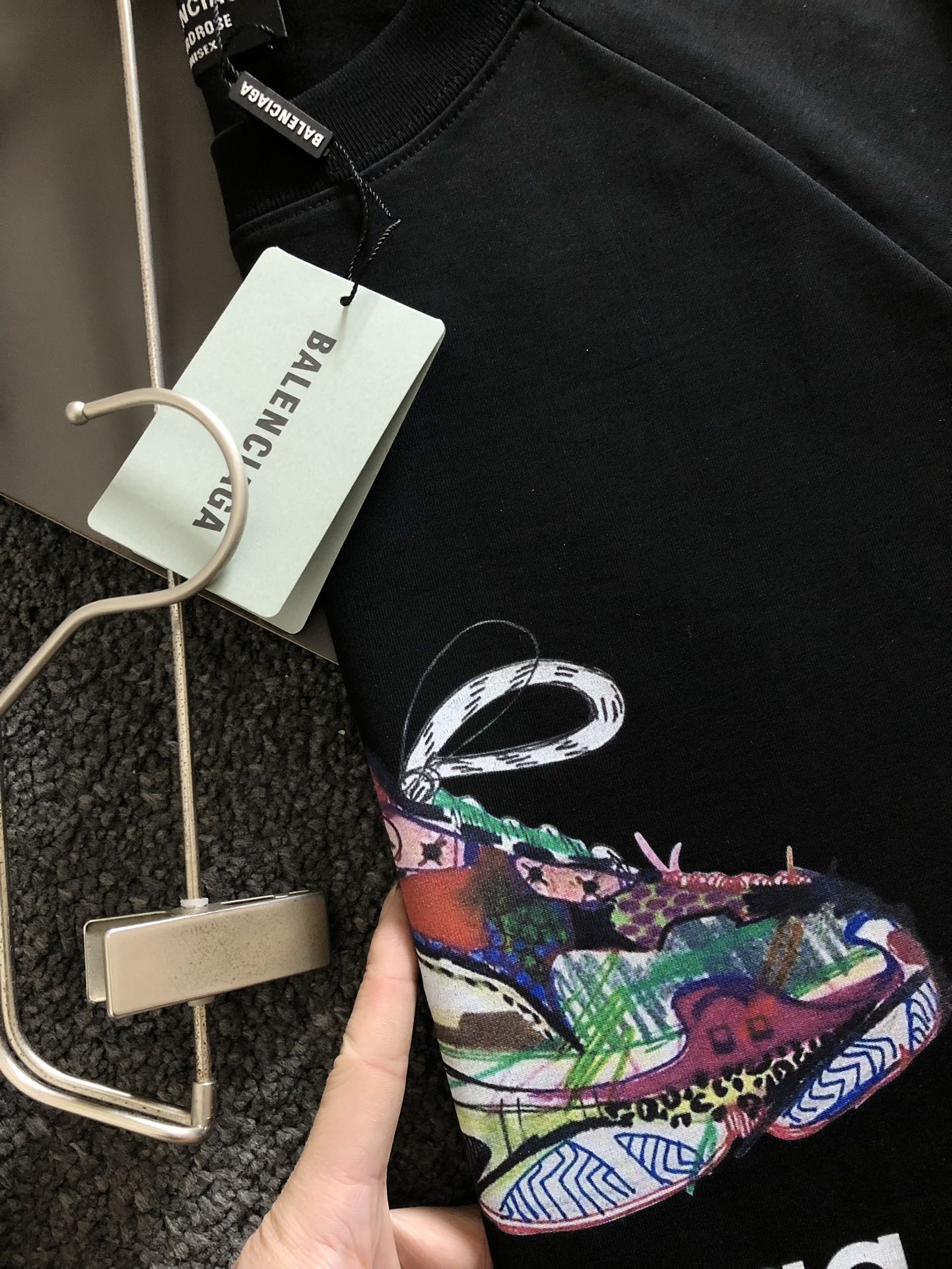 B design  Summer 2023 Old Daddy Shoes Printed Classic Unisex T-shirt