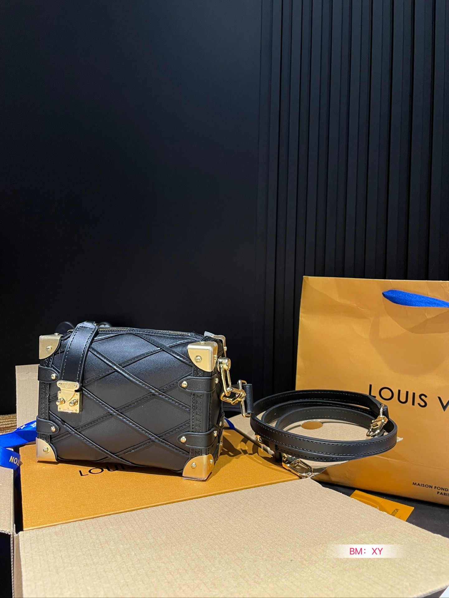 L design new bag trunk small square bag