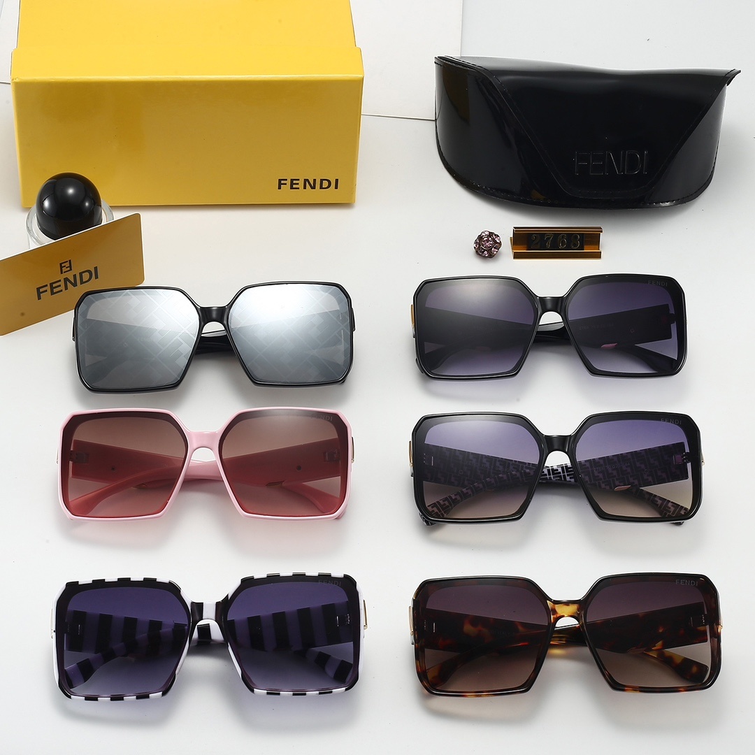 F design Fashion new sunglasses, HD UV protection lenses, 2768