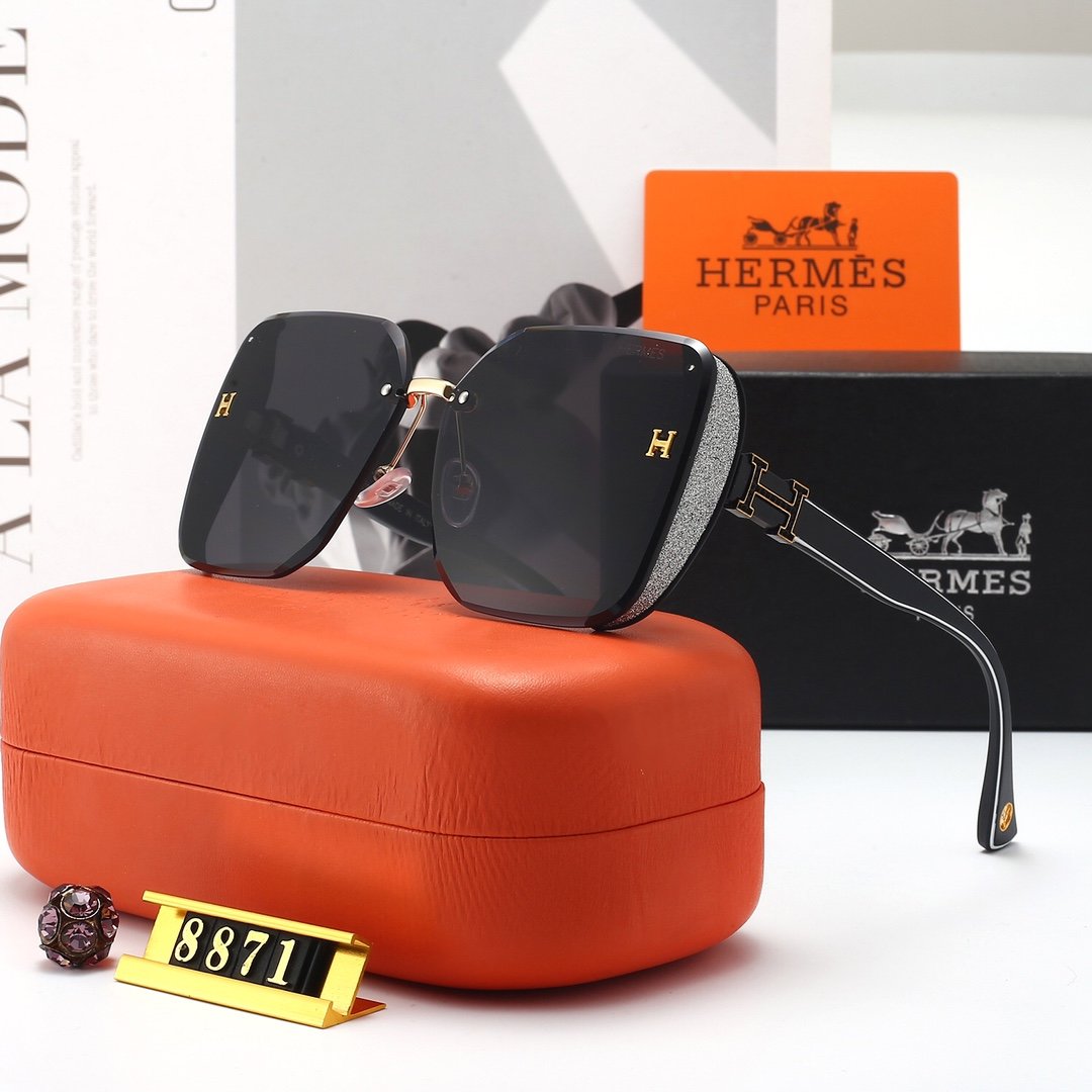 H design Women's Sunglasses TR90 Frame HD Anti-UV Lenses 8871