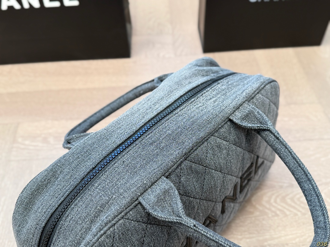 C design denim tote bag bowling bag camera bag