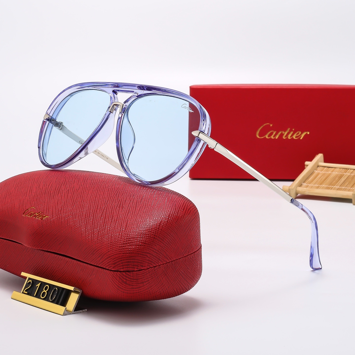 C design Fashion sunglasses runaway jelly series 2180