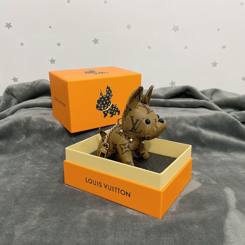 L design  French Bulldog Keychain Pendant